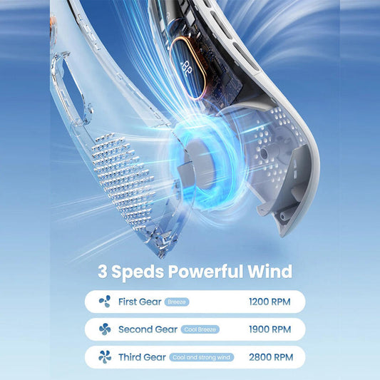 AIRFLOW™ - Ventilador de Cuello Portátil
